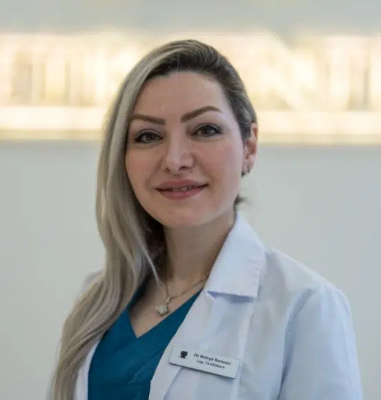 Dr Mahya Rezvani, leg. tandläkare på Estetikcentrum