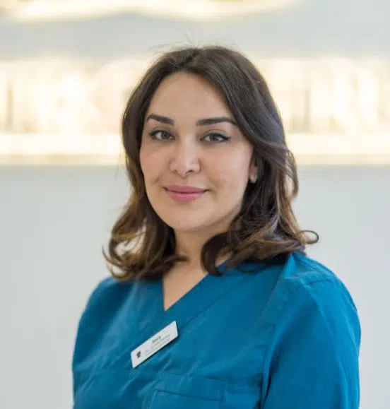 Sara, leg. sjuksköterska och injektionssköterska på Estetikcentrum i Malmö