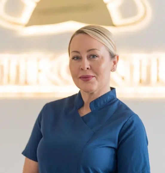 Magda, hudterapeut på Estetikcentrum