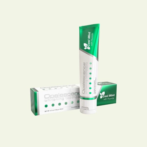 Whitening toothpaste for post-whitening care