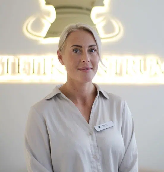 Tabita, teamchef för receptionen på Estetikcentrum